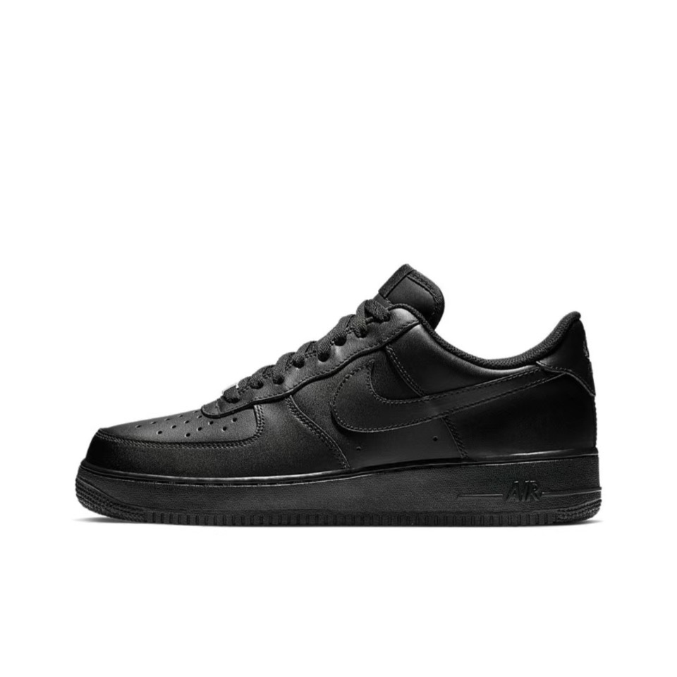 Nike Air Force 1 Slip Resistant Low Top Skateboard Shoes Unisex Black Silver купить в интернет-магазине Yoocart с быстрой доставкой по России.