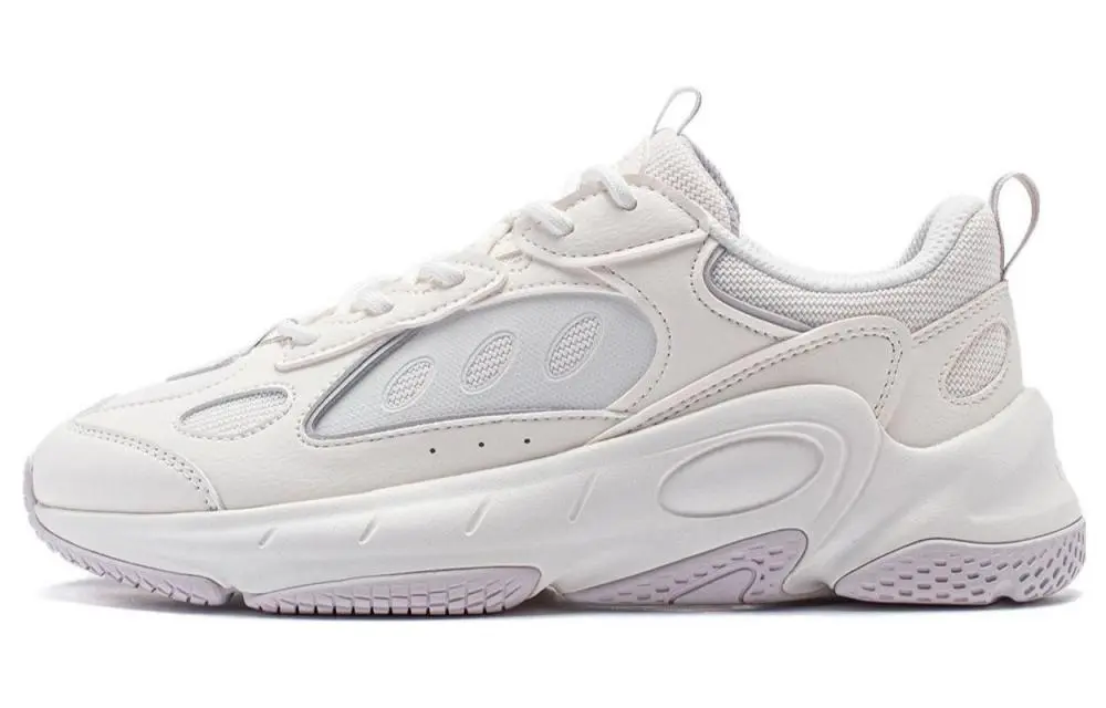 LiNing Wing Wind Cushioning, Wear Resistant Low top Casual Shoes Women's White
