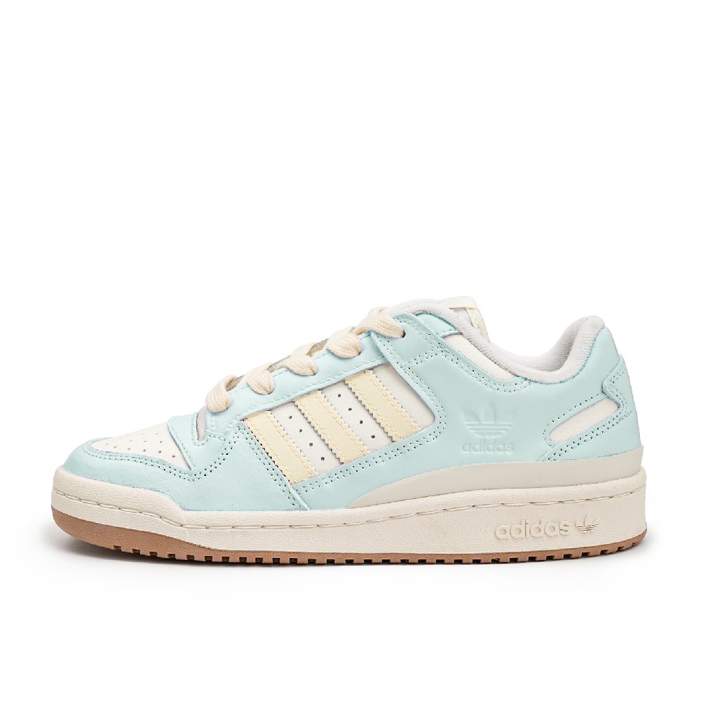 Adidas Originals FORUM Cushioning, Wear Resistant Low Top Skateboard Shoes Unisex Mint Green