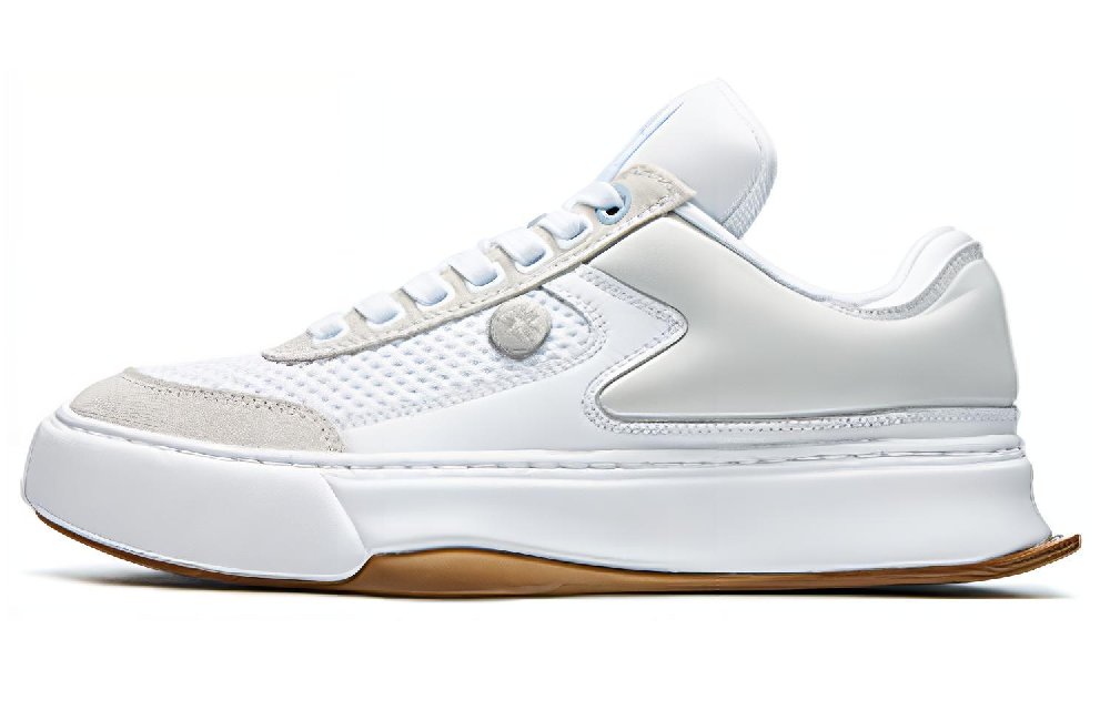 MIHARA YASUHIRO x FILA FUSION Lightweight Coverage Low-Top Skateboard Shoes Women's Standard White