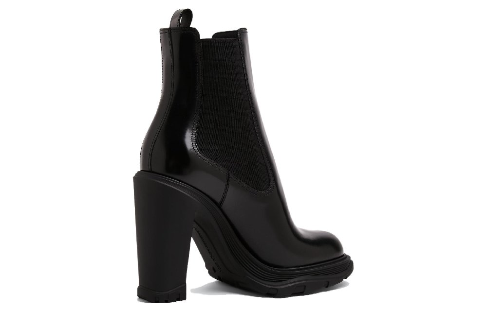 Alexander McQueen Block-Heeled Ankle Boots Women's