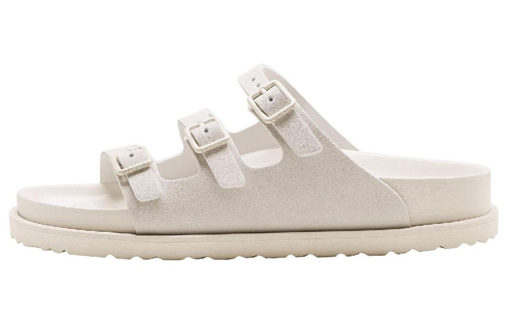 Birkenstock Slide Slippers Unisex White