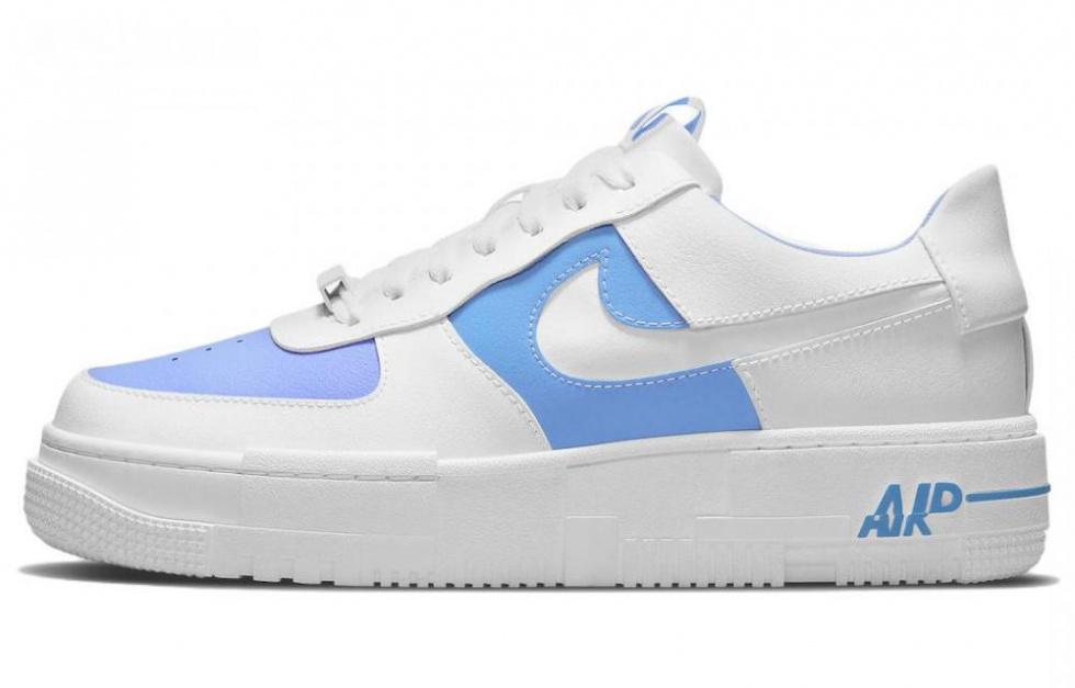 Nike Air Force 1 Low 'White Blue' Women's