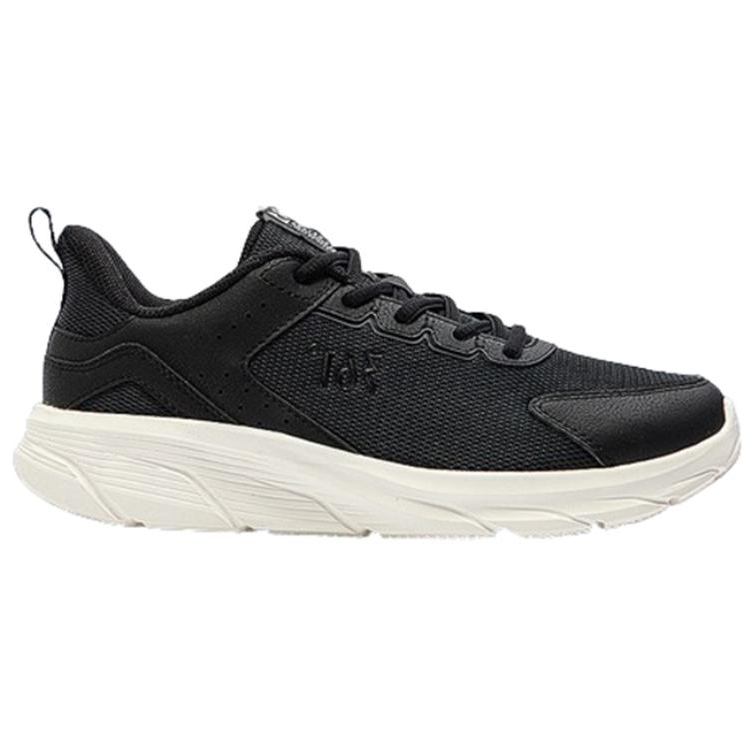 361° Wear-Resistant Low-Top Running Shoes Women's Black White