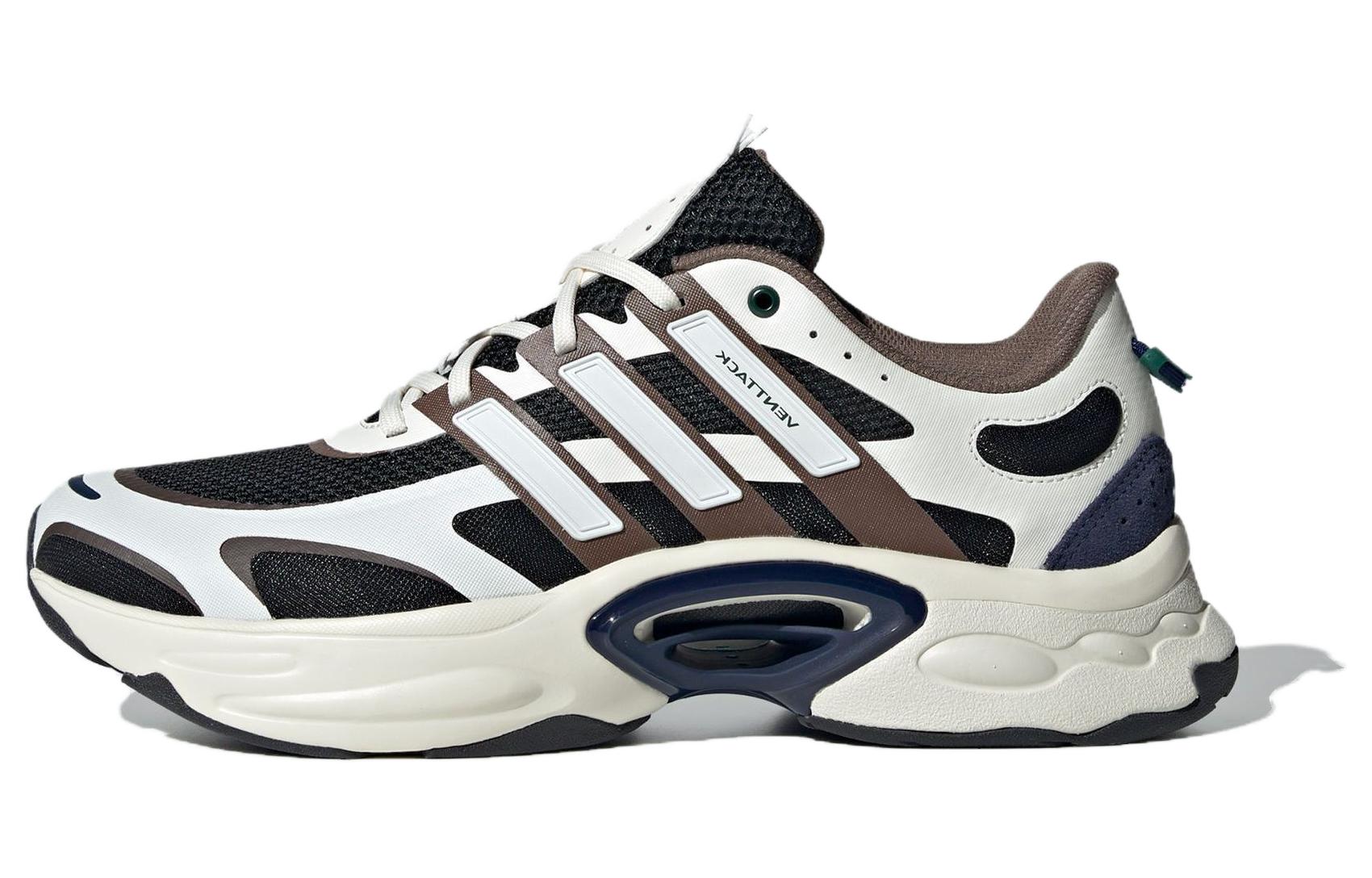 Adidas Climacool Venttack Cushioning Wear-Resistant Low-Top Casual Running Shoes Unisex White Black
