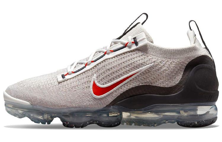 Nike Air VaporMax 2021 Fk Light Bone University Red