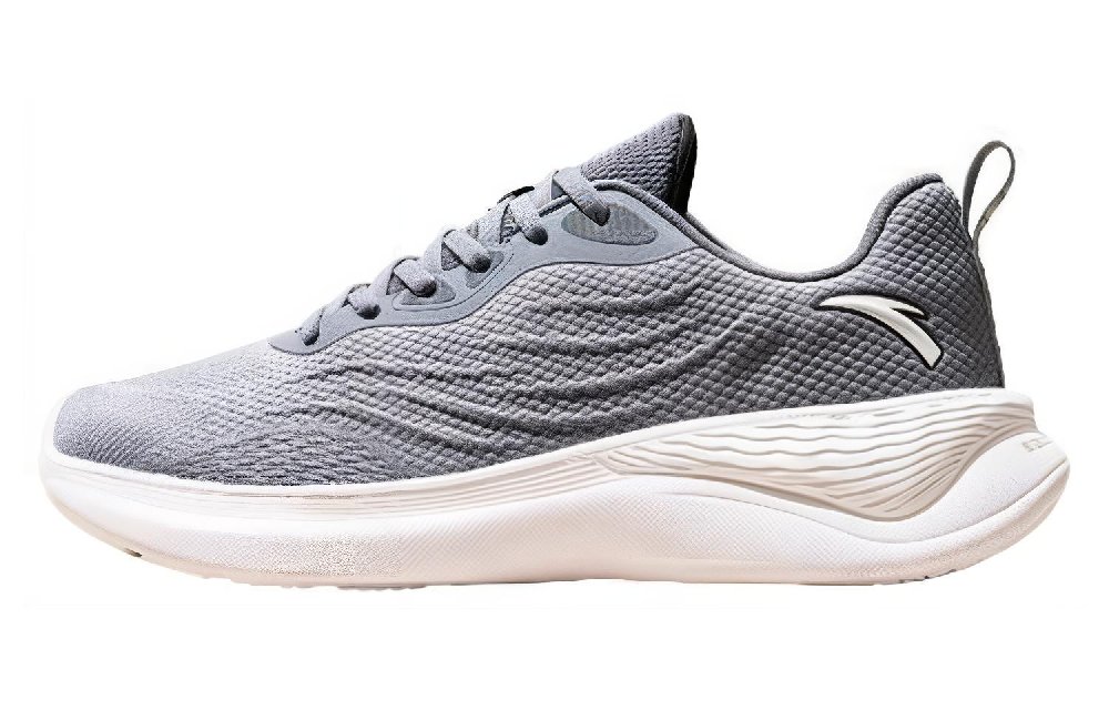 Anta Cushioning, Wear Resistant Low top Training Shoes Men's Wood Ash Gray