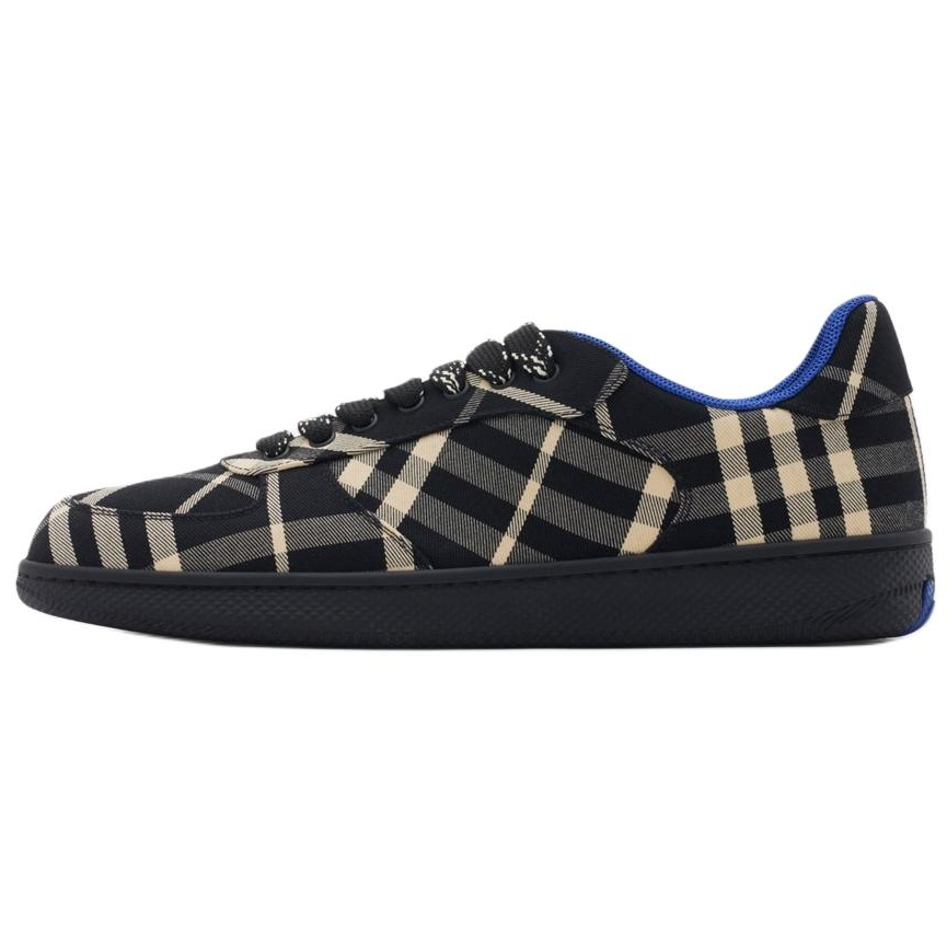 Burberry Terrace Low-Top Skateboard Shoes Men's Black
