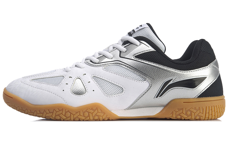 LINING Hawk-Eye Men's Table Tennis Shoes - White/Black