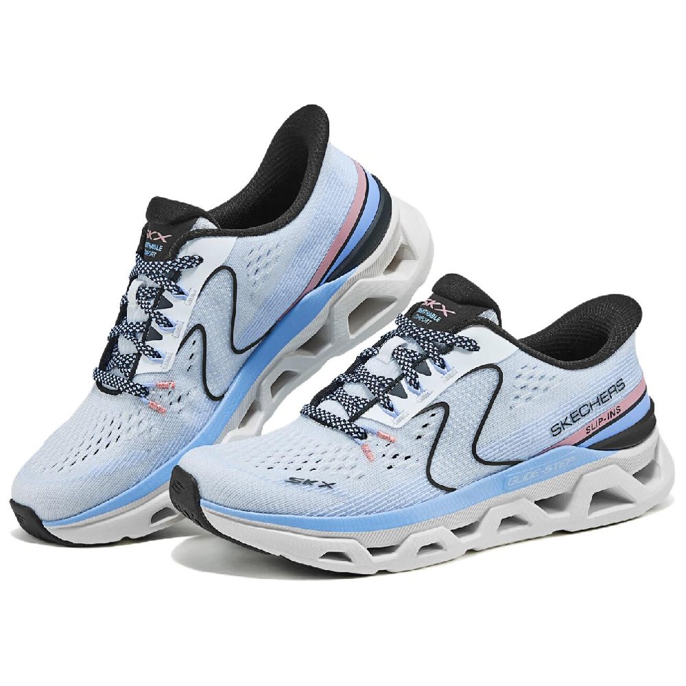 Skechers SPORT WOMENS Low Top Casual Shoes Women's Blue