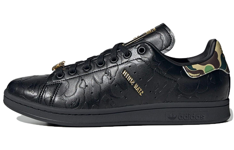 Adidas Stan Smith Bape 30th Anniversary Black