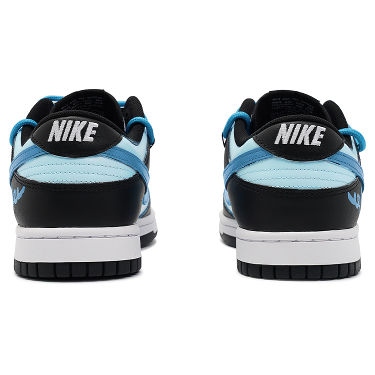 Nike Dunk Impact Resistance, Quick Dry, Abrasion Resistant Low Top Skateboard Shoes Unisex Blue Black купить в интернет-магазине Yoocart с быстрой доставкой по России.