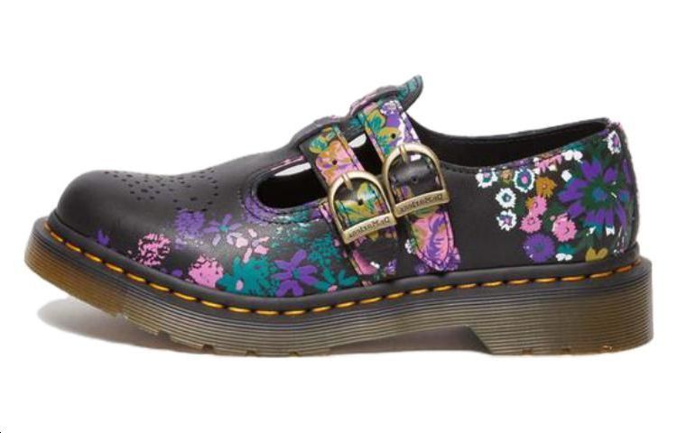 Dr.Martens 8065 Chunky Heel Mary Jane Shoes Women's Black