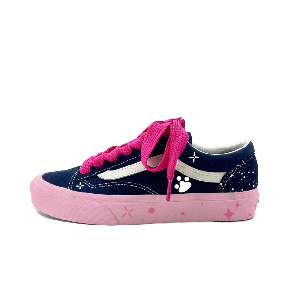 Vans Style 36 Low Top Skateboard Shoes Unisex White Blue