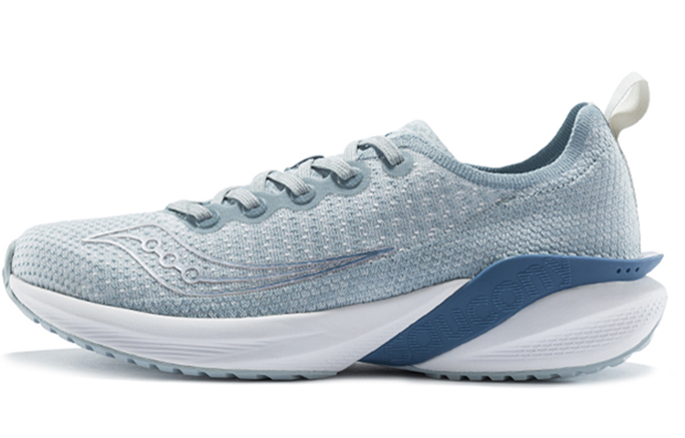 Saucony Coyote Running Shoes Men Low-Top Gray Blue