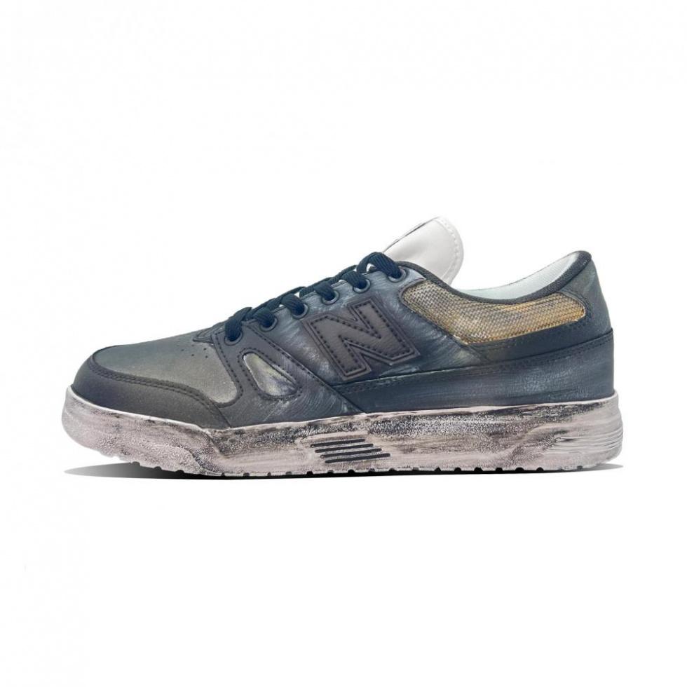 New Balance NB Ct20 Ruins Anti-Slip Wear-Resistant Low-Top Skateboard Shoes Unisex Black