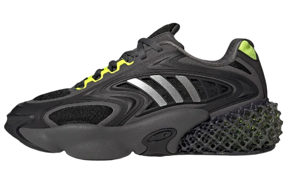 Adidas 4D Krazed 'Black Solar Yellow'
