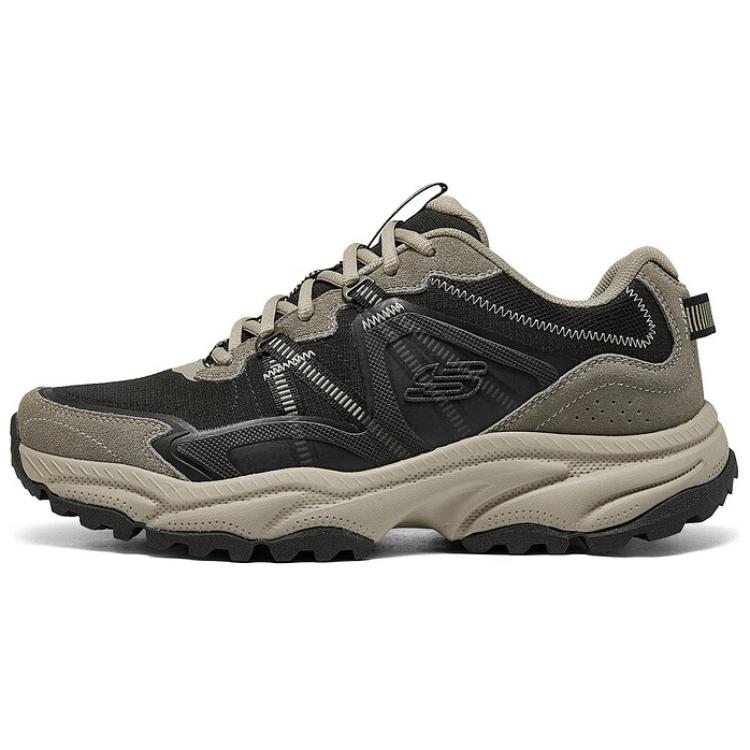 Skechers Vigor Hiking / Trekking Shoes Men Low-Top Black/Taupe
