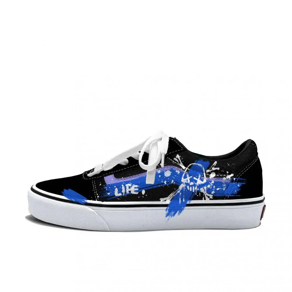 Vans Ward Abrasion Resistant Low top Skateboard Shoes Women's
