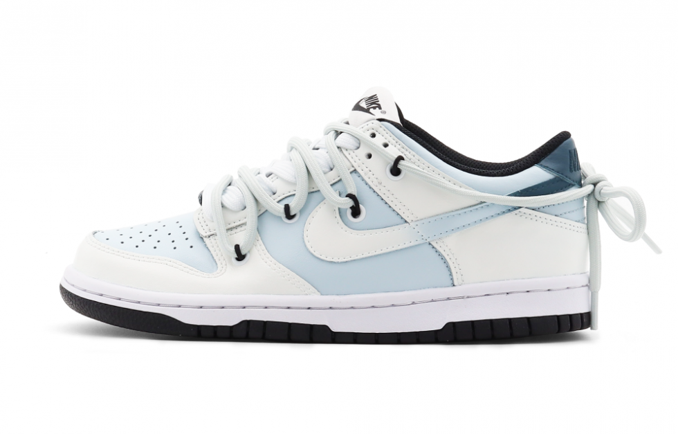 Nike Dunk Squishy Plush Toy Low Top Skateboard Shoes GS Moon White Blue