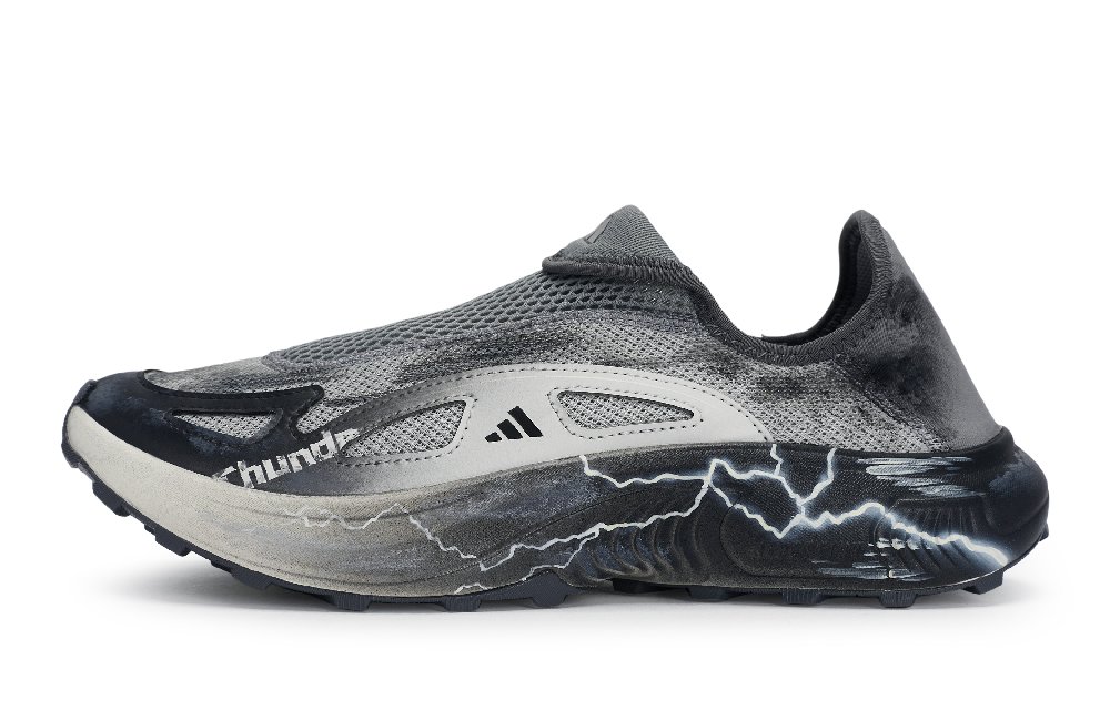 Adidas FC WALKER E Breathable Low Top Running Shoes Unisex White Black Gray