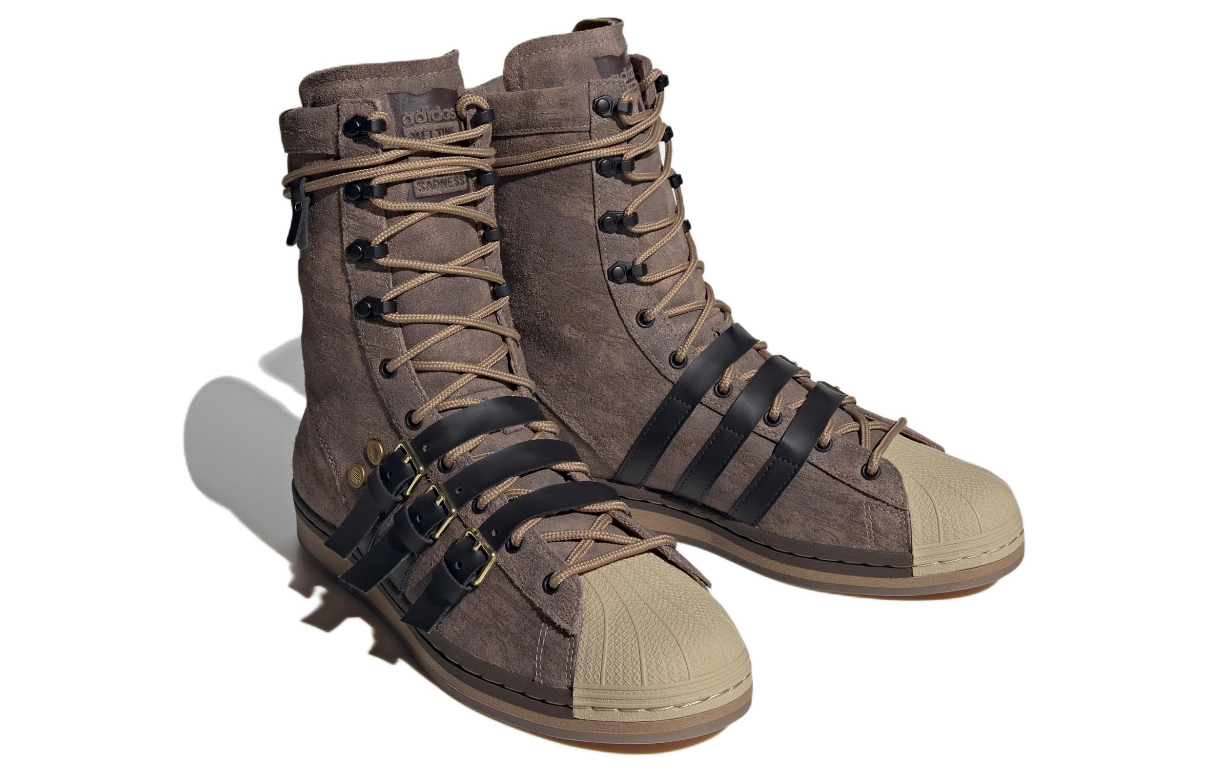 Adidas Originals Superstar X Melting Sadness 'Dark Brown' купить в интернет-магазине Yoocart с быстрой доставкой по России.