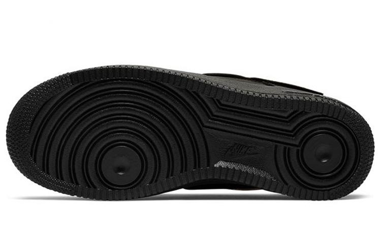 Nike Air Force 1 LV8 3 'Removable Swoosh - Black' GS