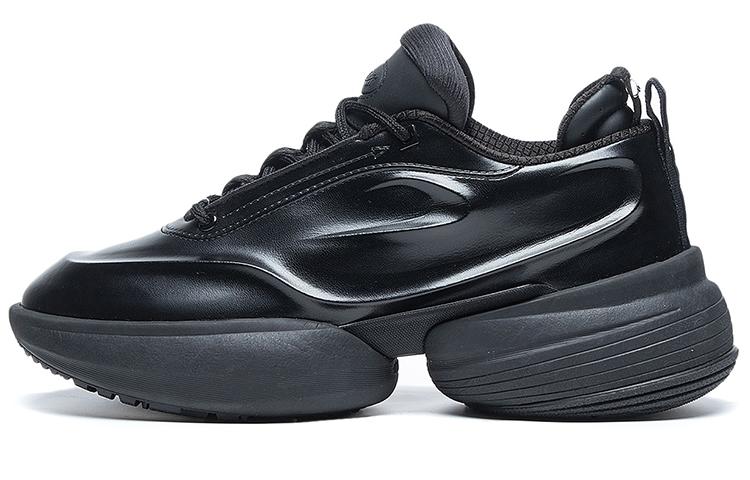 LiNing CF Tracing Collection Low-Top Sports Casual Shoes Unisex Black