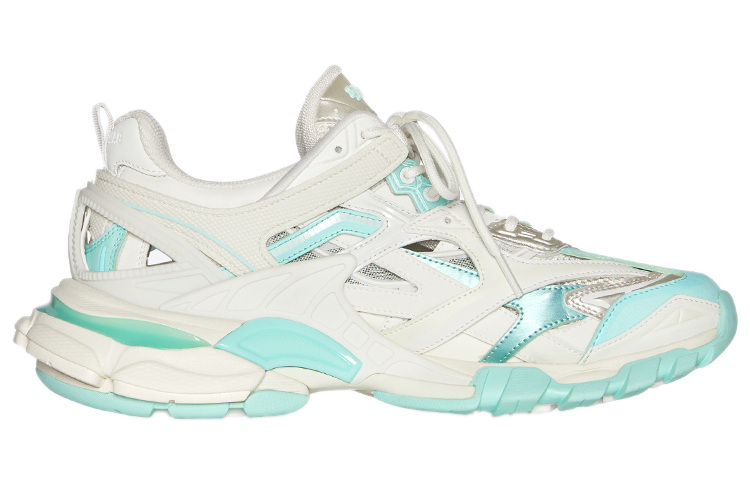 Balenciaga Track.2 Green Cream Women's купить в интернет-магазине Yoocart с быстрой доставкой по России.