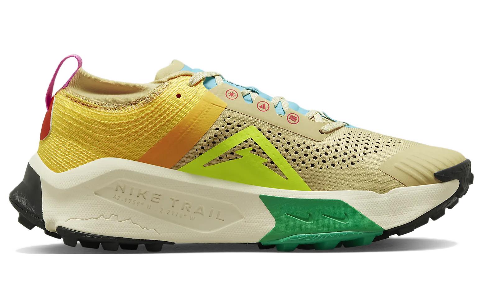 Nike ZoomX Zegama Trail 'Team Gold Volt' купить в интернет-магазине Yoocart с быстрой доставкой по России.