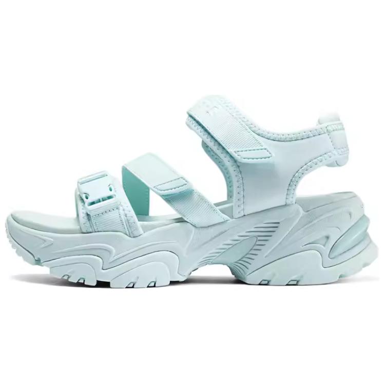 Skechers Sandals Strap Sandals Low Heel Women's Blue