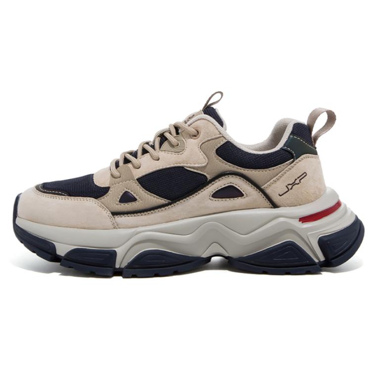 Jeep Wear-Resistant Slip-Resistant Low-Top Chunky Sneakers Men Khaki