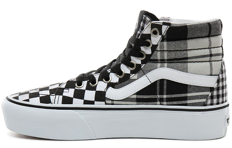 Vans Sk8 Hi Platform 'Plaid Checkerboard'