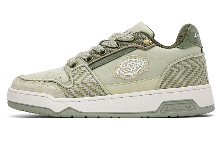 Dickies Low-Top Skateboard Shoes Men's Green Jade Color