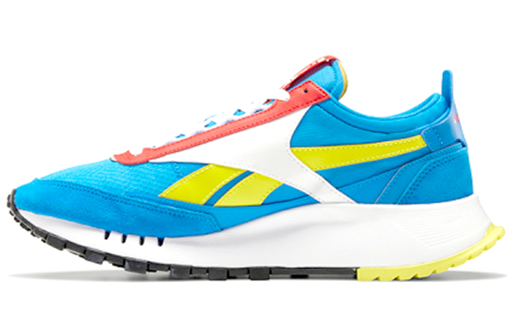 Reebok Classic Leather Legacy Dynamic Blue Yellow