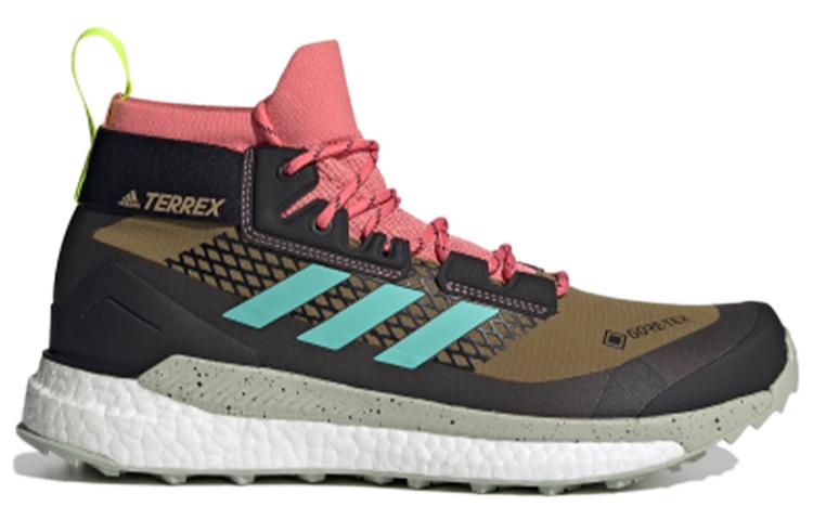 Adidas Terrex Free Hiker Gtx 'Yellow Brown Pink' купить в интернет-магазине Yoocart с быстрой доставкой по России.