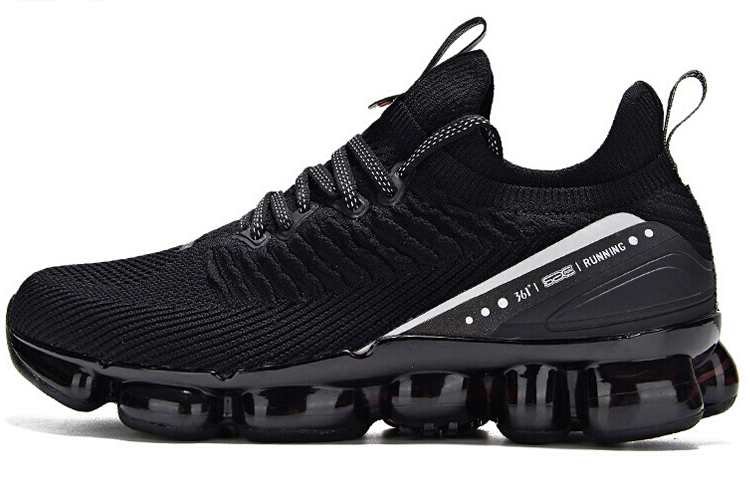 361° Cushioning Low-Top Running Shoes Men's Black