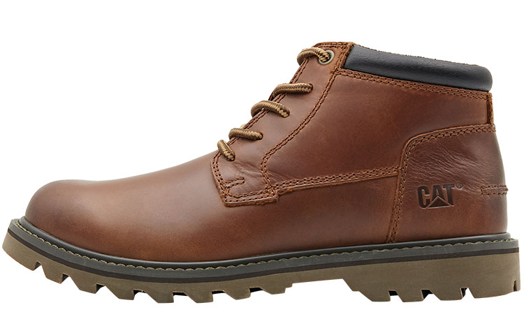 CAT Outdoor Boots Men's Brown Red