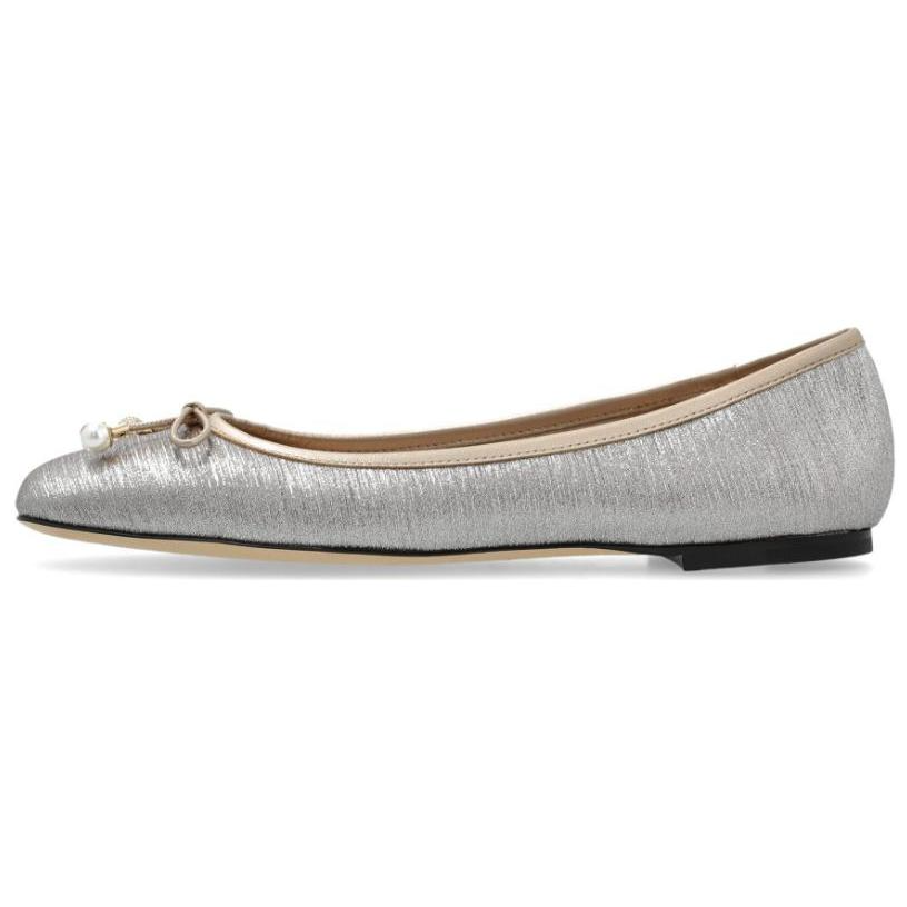 Jimmy Choo Elme Casual Single Shoes Women's Silver