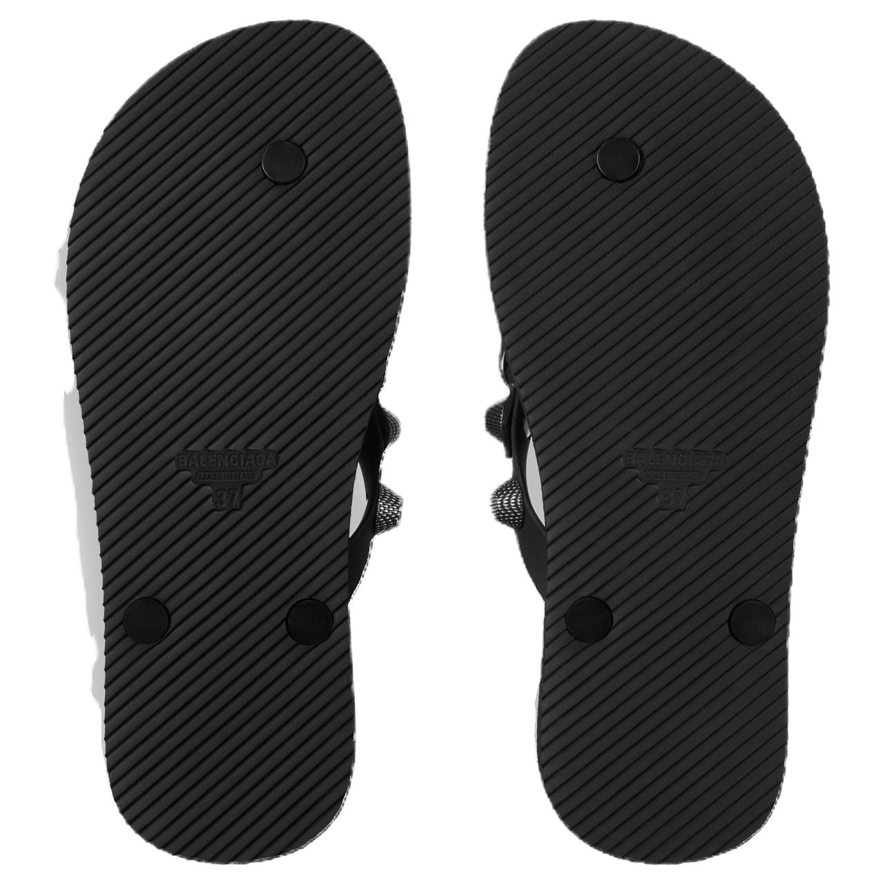 Balenciaga Cagole Thong Sandals 'Black' Women's купить в интернет-магазине Yoocart с быстрой доставкой по России.