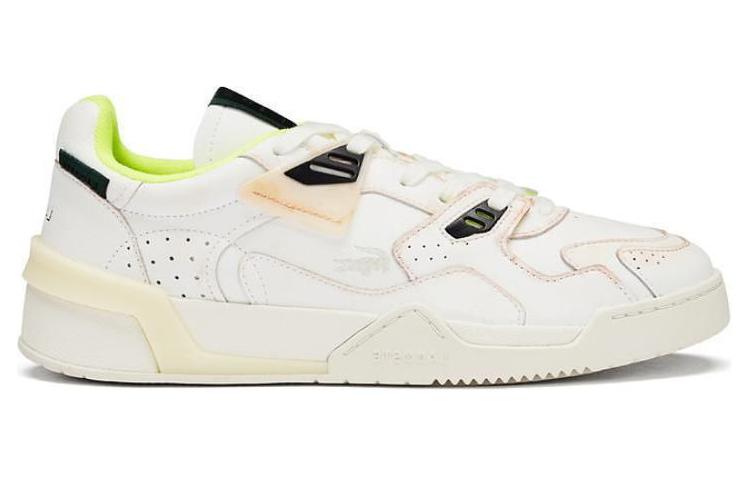 LACOSTE LT 125 Low-Top Skateboard Shoes Men's Ecru Yellow купить в интернет-магазине Yoocart с быстрой доставкой по России.