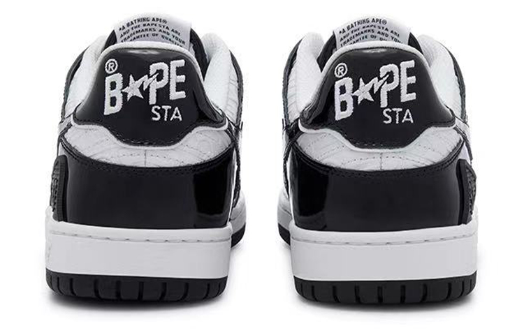 BAPE A BATHING APE Bape SK8 Sta Red White Patent купить в интернет-магазине Yoocart с быстрой доставкой по России.