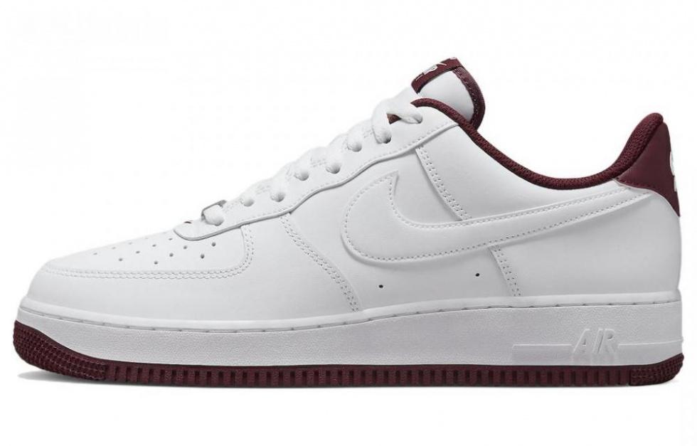 Nike Air Force 1 '07 'White Dark Beetroot'