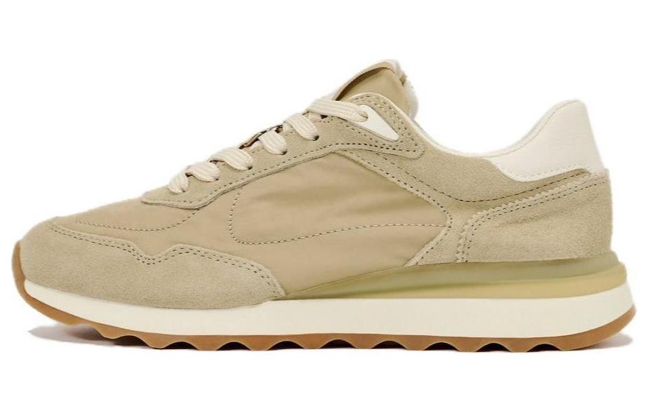 ZARA Low-Top Casual Shoes Women's Light Brown
