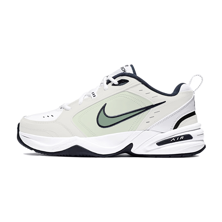 Nike Air Monarch 4 Chunky Sneakers Unisex Low-Top Yellow Green