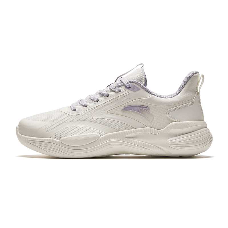Anta Cushioning, Wear Resistant Low Top Running Shoes Women's White