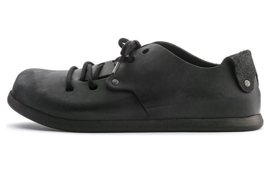 Birkenstock Low Top Casual Shoes Unisex Black Narrow Fit