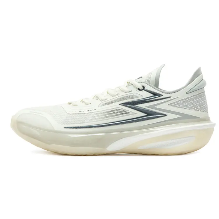 361° Blitz BB MIRO Slip Resistant, Abrasion Resistant, Breathable, Supportive Low top Basketball Shoes Men's White Gray