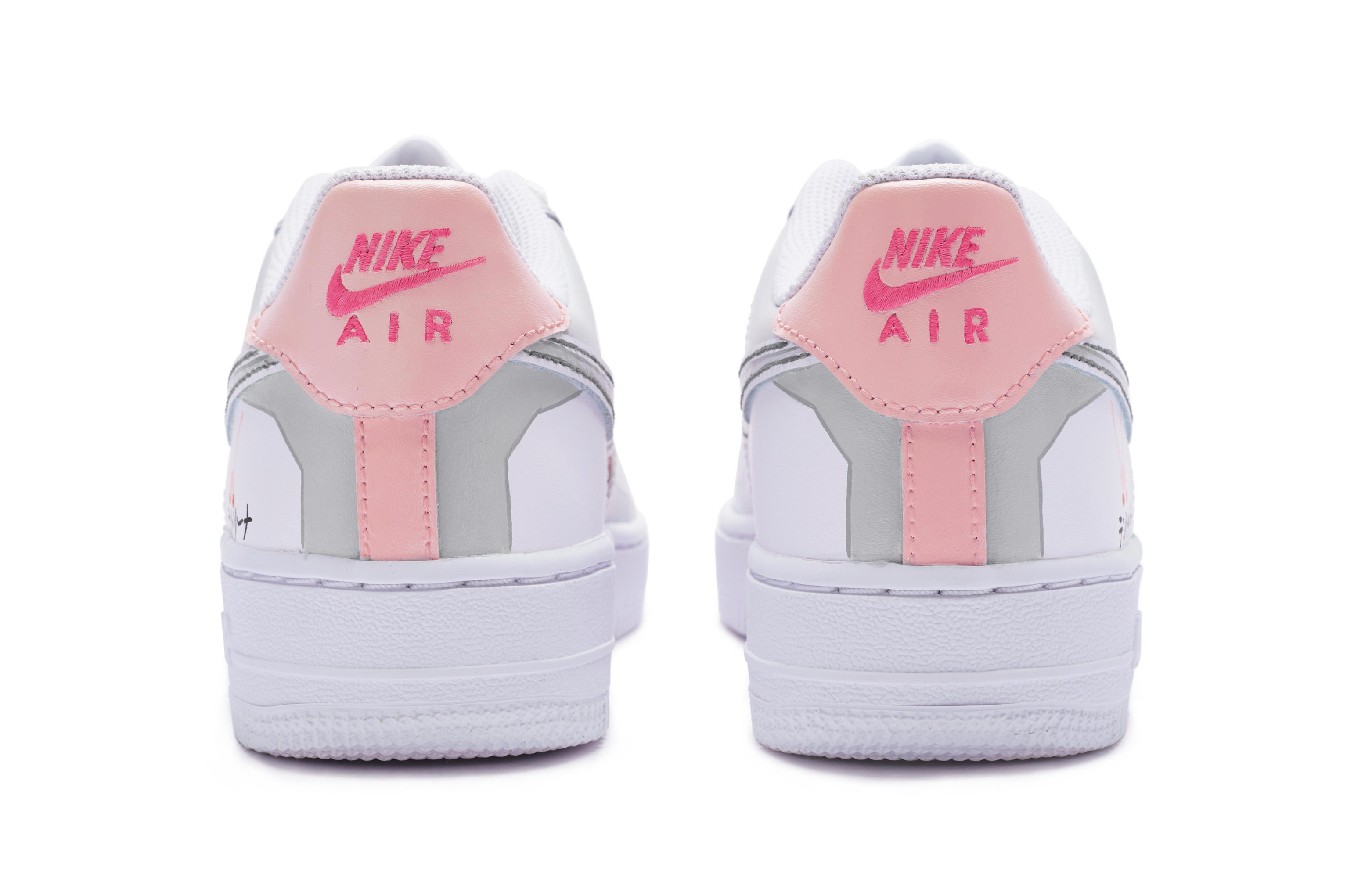 Nike Air Force 1 Low 811 Manufacturing Low Top Skateboard Shoes GS Pink White Gray купить в интернет-магазине Yoocart с быстрой доставкой по России.