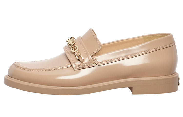 CHANEL Flat Shoes Women's Light Brown